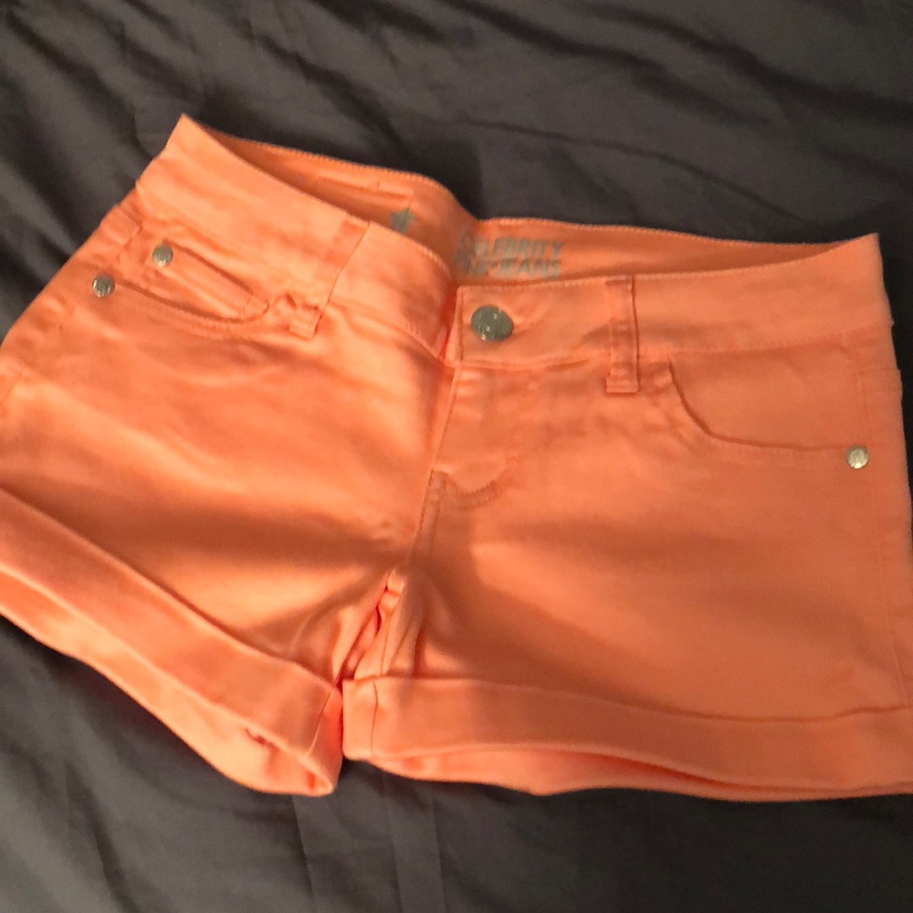 Peach shorts